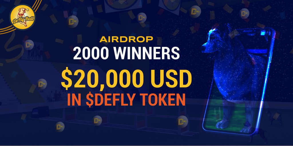 #Deflyball AirDrop Campaign Round 1

The people with the most entries will receive:

🏆 1st place: $500 worth of DEFLY
🏆 2nd Place: $300 worth of DEFLY
🏆3rd Place: $200 worth of DEFLY
🏆4th - 2000th place: $19k USD worth in shared DEFLY pool

Enter here: gleam.io/ZFaVp/defly-ba…