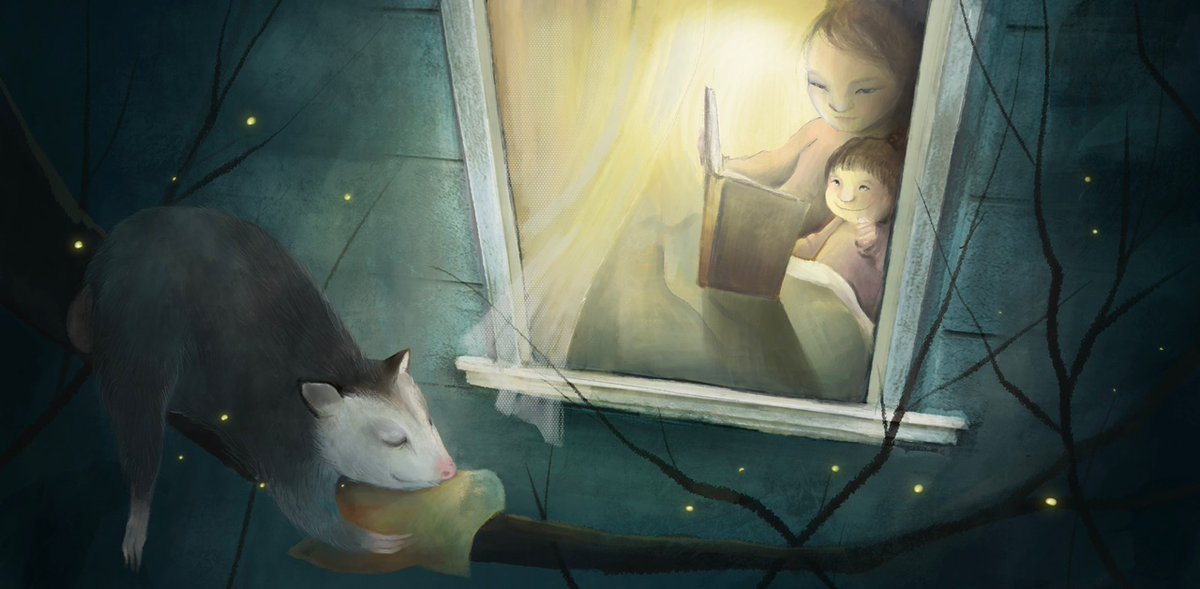 BooksFrog's tweet photo. Opus WANTS to be a good opossum. Trouble is,
 
*Opossums eat garbage-Opus loves fresh berries.
*Opossums are nocturnal-Opus loves the sunrise.
*Opossums avoid people-Opus finds them fascinating. 

With help from mom, Opus learns he fits in perfectly, just as he is.
#pbpitch https://t.co/YNhDpEQUOo