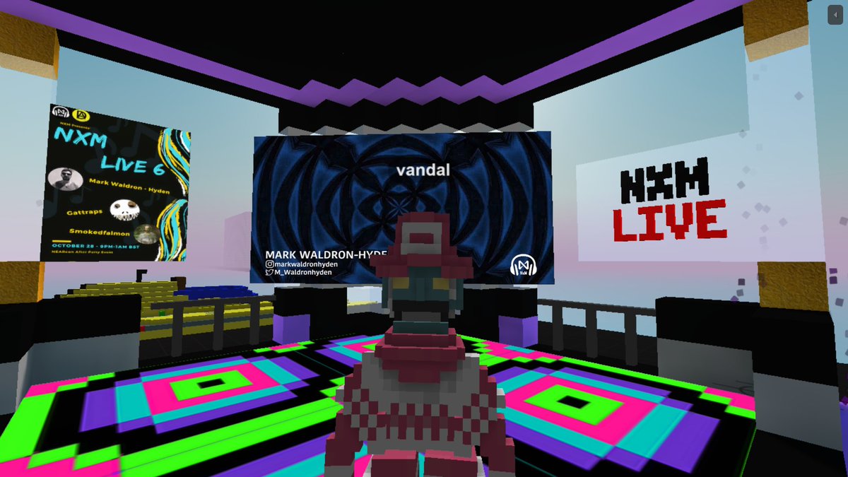 vandigital's tweet photo. Checking out @M_WaldronHyden right now at The Playground for #NxMLive 6 brought to you by @nxmlive &amp; @DAOrecords_ 

Hop in https://t.co/uwjtx2T8Hl 🕳️🐇 https://t.co/RZG4aBjFQY