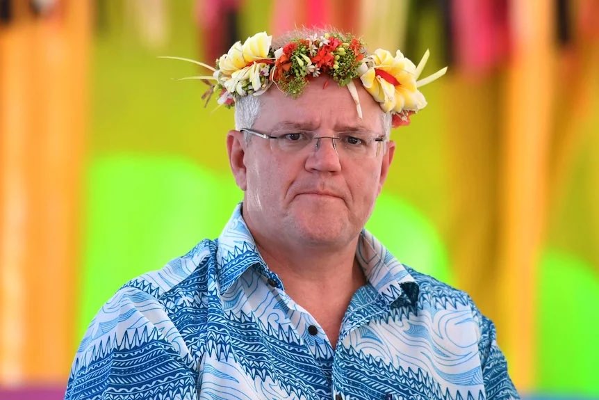 'I don't hold a hose, mate, and I don't sit in a control room,' Morrison told 2GB radio host John Stanley from Hawaii - as his country burned during #AustralianBushFires #ClimateCrisis [2019] #TheMorrisonWay #TheAustralianWay #VoteScottOut #COP26