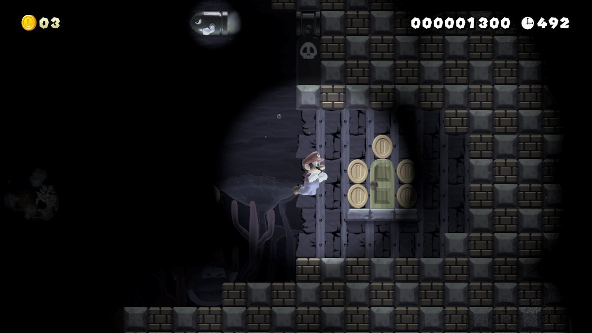 RedRipper7's tweet photo. LEVEL 91: "Waking Wraiths in the Wreckage"

Finally! Made it decent to play! Mario finds himself in a seemingly empty ship, till he frees the most fearsome ghouls of the gulf! 

Happy Halloween everybody!!! ;-)

 #SuperMarioMaker2 #2SPOOPY https://t.co/86ncmCIWQF