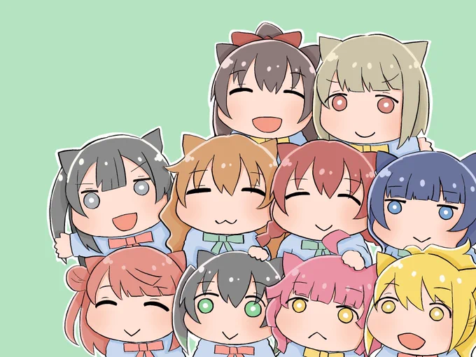 にゃーん
#lovelive
#虹ヶ咲 