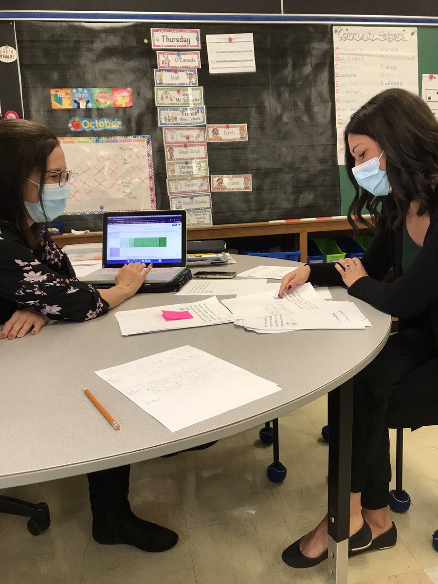 Number talks, visuals/hands on materials, games to target skill development, exit slips… Collaboration is happening between teachers and <a href="/mrsAschenck/">A. Schenck</a> instructional coach as they use assessment to drive next steps for students <a href="/LKelempro/">LKDSB Elem Program</a>