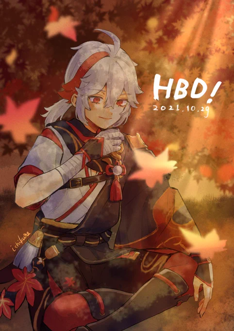HBD!
#楓原万葉生誕祭2021  #原神 #kazuha 