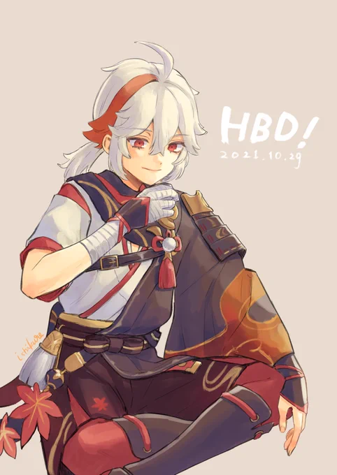 HBD!
#楓原万葉生誕祭2021  #原神 #kazuha 