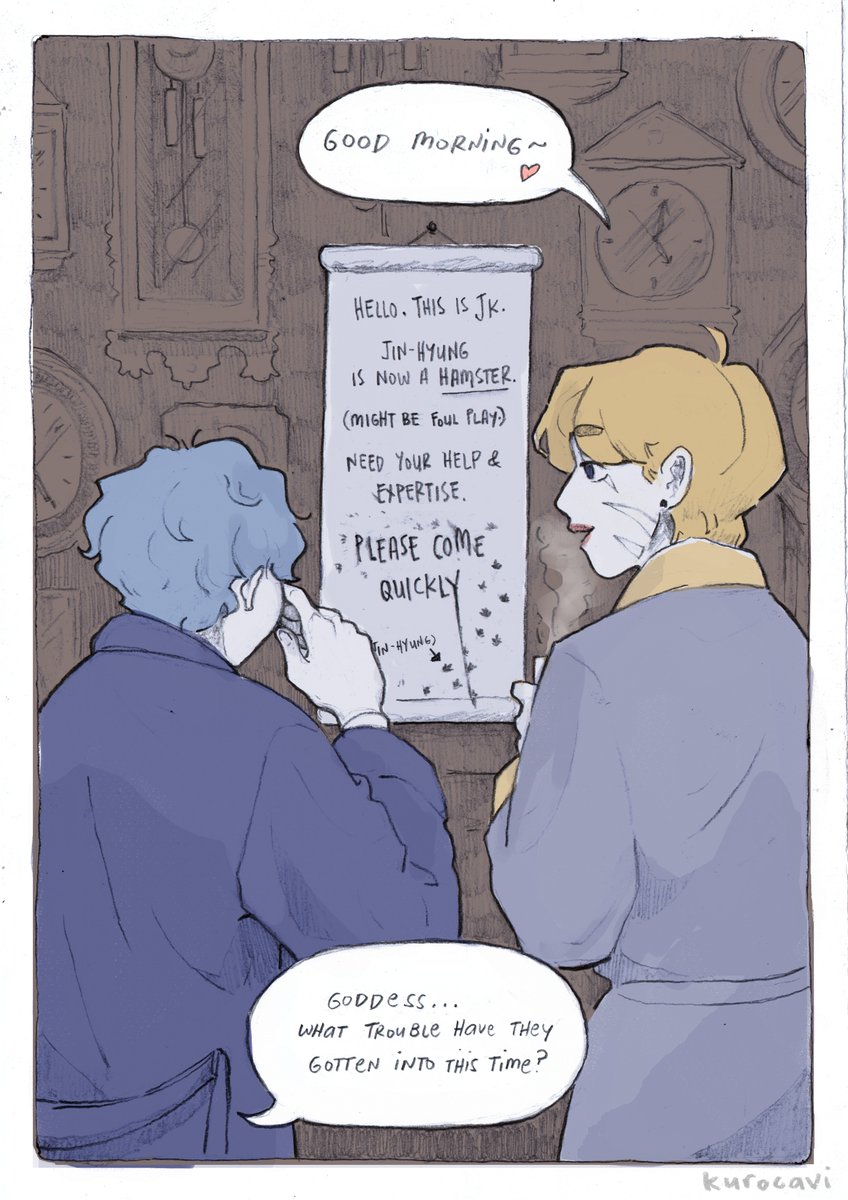 (A potion gone wrong AU) Yoongi and Taehyung to the rescue? [3/3] 