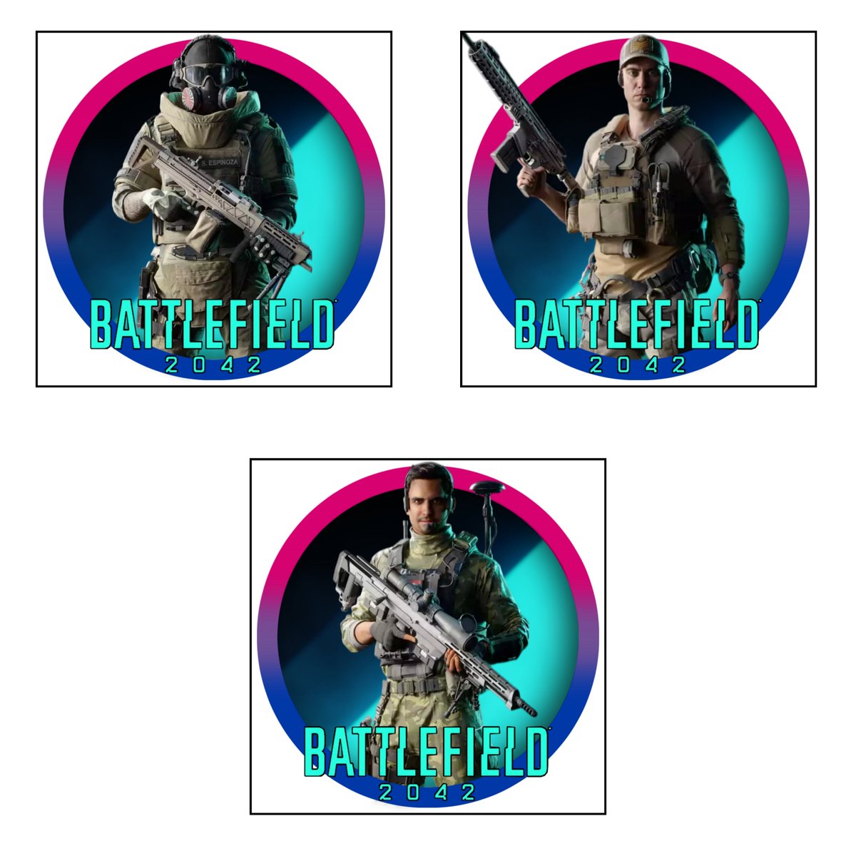 ATFI_Go's tweet photo. Hello #BattlefieldFamily ❤️
Some #Battlefield2042 #TwitterProfilPic 🤩
#OneGameOneLove @Battlefield ❤️
#battlefieldbeta
#OpenBeta
#bfbeta https://t.co/NHU7Ofcnry