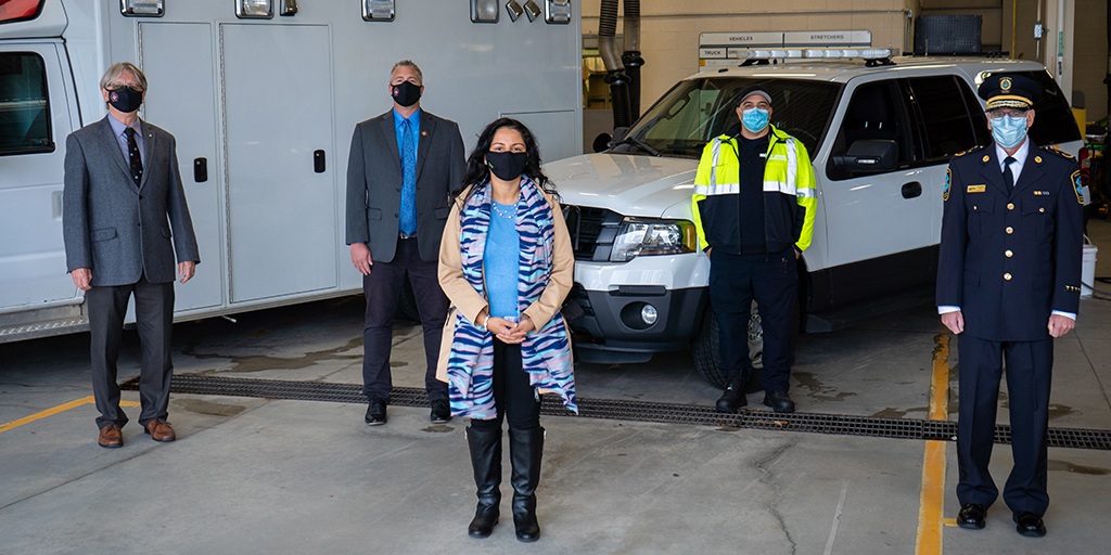 Halton Region Paramedic Services donated one decommissioned ambulance and one emergency response unit to <a href="/sja_halton/">St. John Ambulance Halton</a> for their medical responder program. These vehicles will be used at community events to provide first aid and medical services.