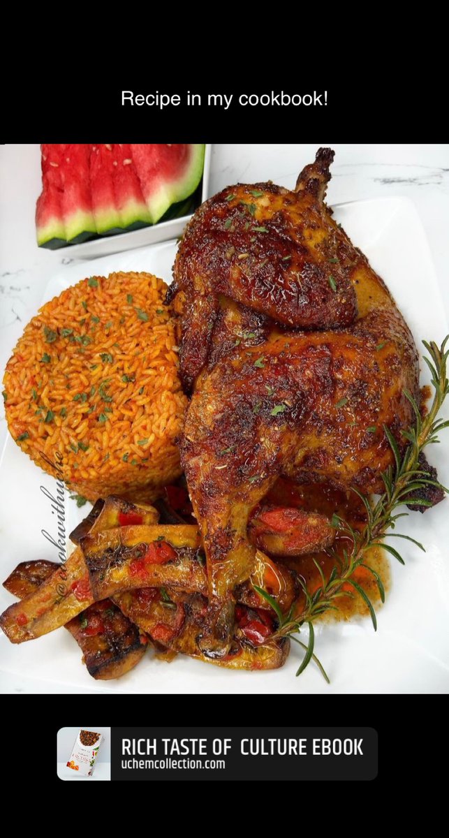 MainUcheMba's tweet photo. Both recipes are in my cookbook 😍😍 (link in bio) https://t.co/p6XhTAmjht