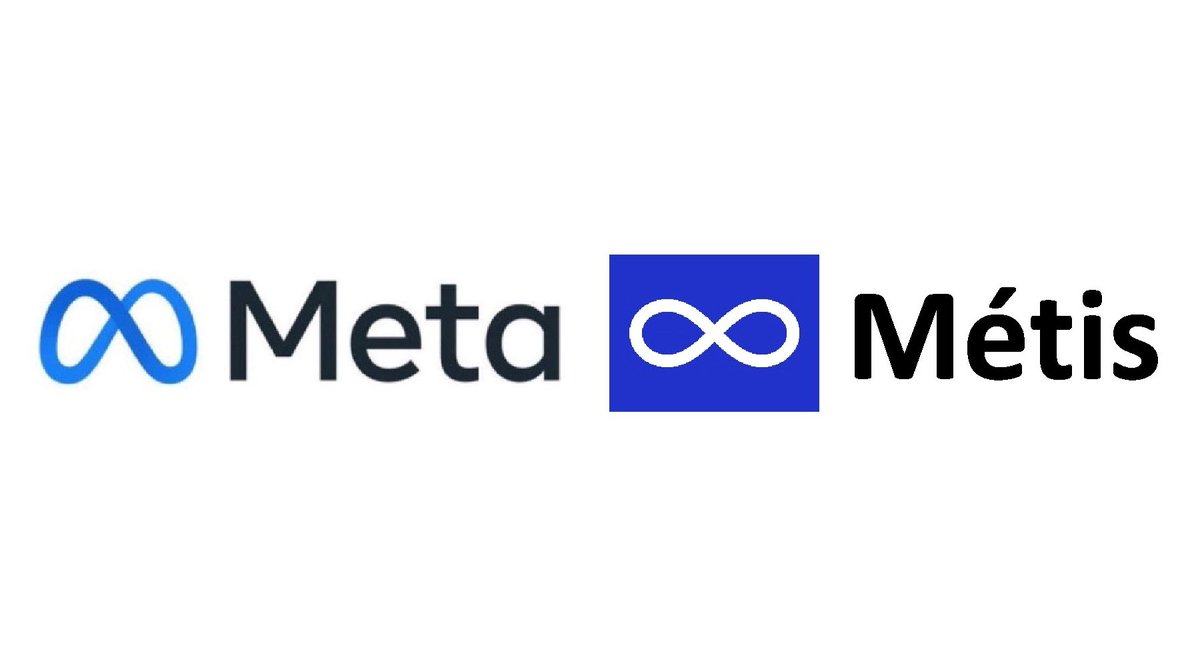 Libarbarian's tweet photo. So the Métis Nation owns Facebook now?  #Métis v #Meta https://t.co/aLCP9Si5u3