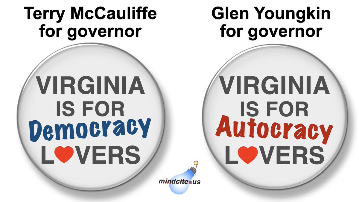 LuannaSheridan1's tweet photo. @rcp_1964 Keep #VirginiaBlue! #VirginiaForMcAuliffe
#OneV1 #BlueDot
Donβt forget~Our democracyβs on the line! #VoteBlueToSaveAmerica! https://t.co/UCMxy8X4BP