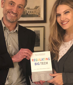 damiantambini's tweet photo. Great to meet @EvaKaili at the @TORCHoxford @EthicsInAI and give her a copy of #regulatingbigtech @PaulNemitz https://t.co/R9NIucywIP