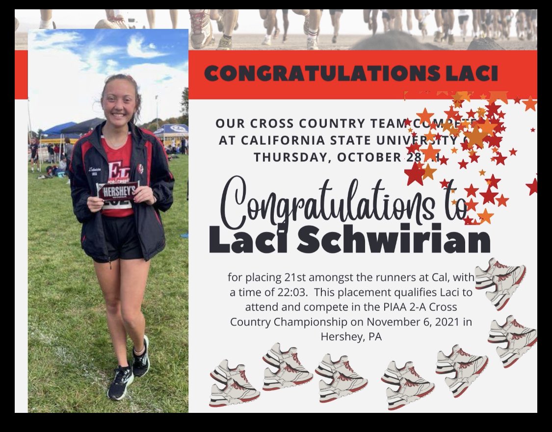 Congratulations Laci and good luck at the PIAA Championships in Hershey next week! #EFproud <a href="/warrior_ef/">EF Warrior Athletics</a> <a href="/EFWarriors/">Elizabeth Forward HS</a>