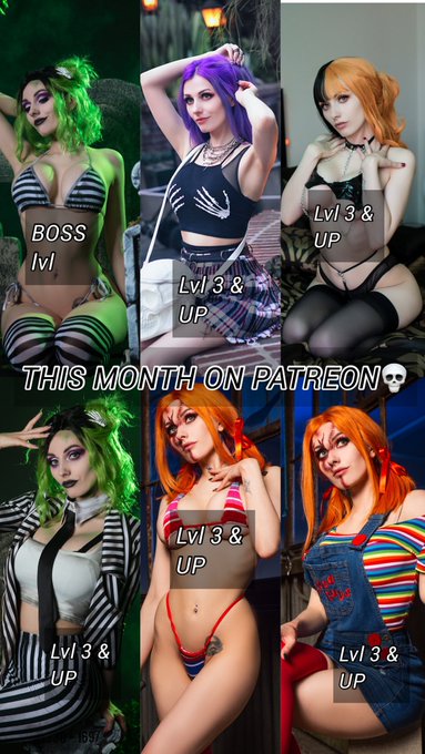 All my sets for this month 💜🖤  https://t.co/dou5wmpMc9 https://t.co/Rr02KGI0DJ<a href="/tag/dislyte"class="tags"><span>#dislyte</span></a><a href="/tag/dislytecosplay"class="tags"><span>#dislytecosplay</span></a><a href="/tag/dislytemona"class="tags"><span>#dislytemona</span></a>