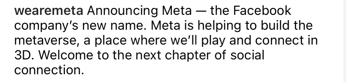 jtrain56's tweet photo. “…the metaverse, a place where we’ll play and connect in 3D” is so scary. We’ve somehow convinced ourselves that we’ve always been disconnected losers. But really we were all pretty normal. It’s like we’re trying to have a future that socially inept nerds wished to have. https://t.co/9cPTwdTW28