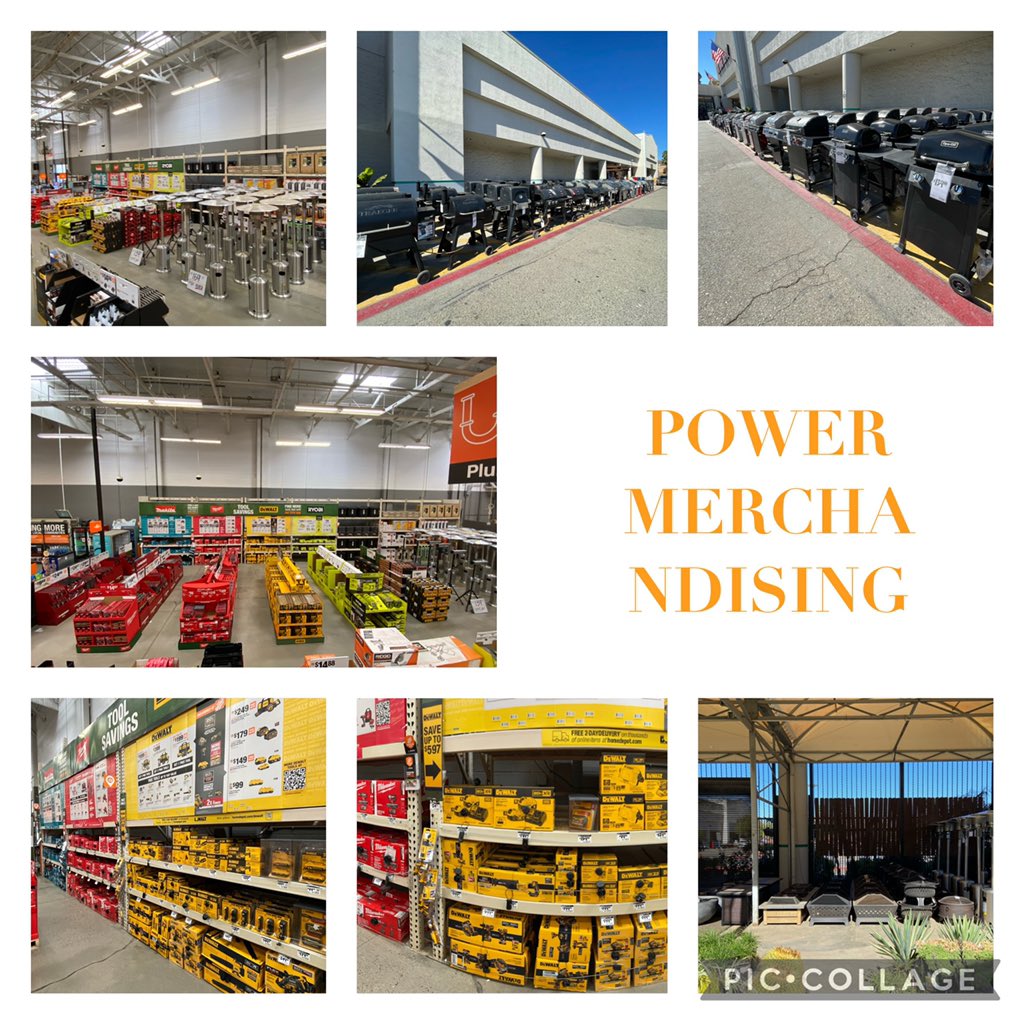 Some power merchandising from your corona Home Depot. Thank you to my team for executing at the highest level. LETS GOOO 🔥🔥🔥🔥 #corona601