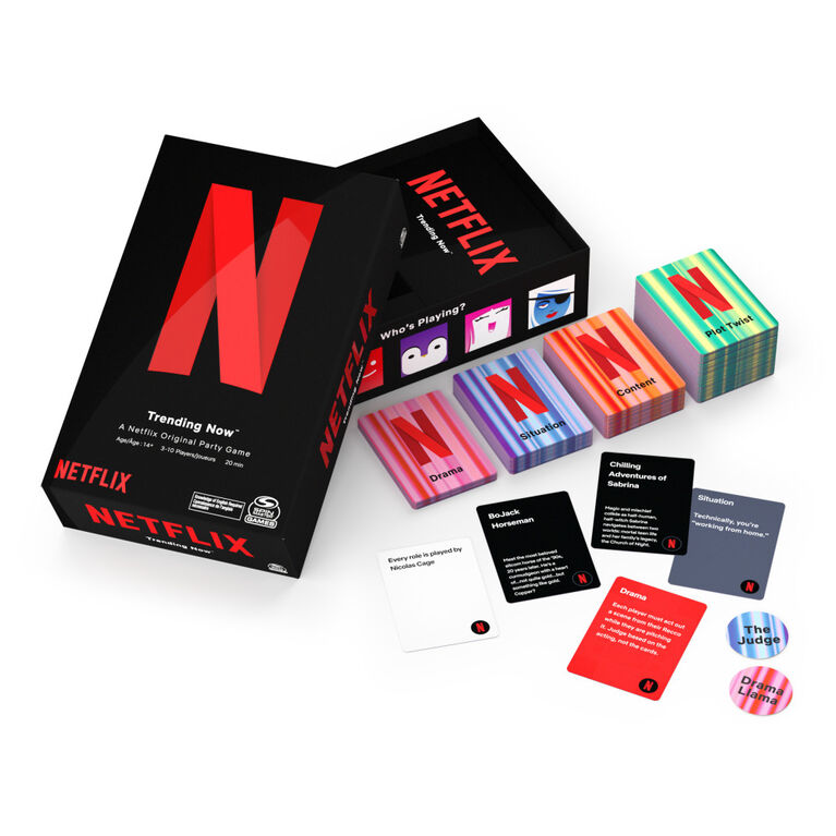 ISeeFrants's tweet photo. Here's something I never thought I'd do.

There's a fun new Netflix party game with silly cards that will make you laugh. And I wrote some of the silly cards!

Get this game, get some friends over, get some drinks in you, and have some fun! https://t.co/kPBq7HcS34