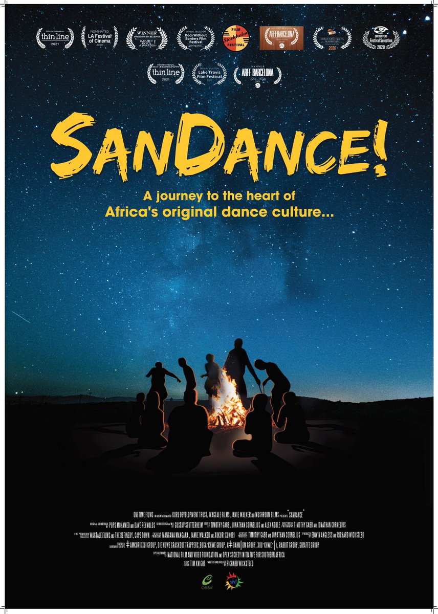 rxy_wxy's tweet photo. SanDance! wins Best Documentary Award at Garden Route International Film Festival! Viva, San dance culture, Viva! Congratulations and deep thanks to each and every San dancer, healer, crew member and supporter of our beautiful film. #GRIFF #SanDance #NFVF #OSISA https://t.co/vKhVJUtayb
