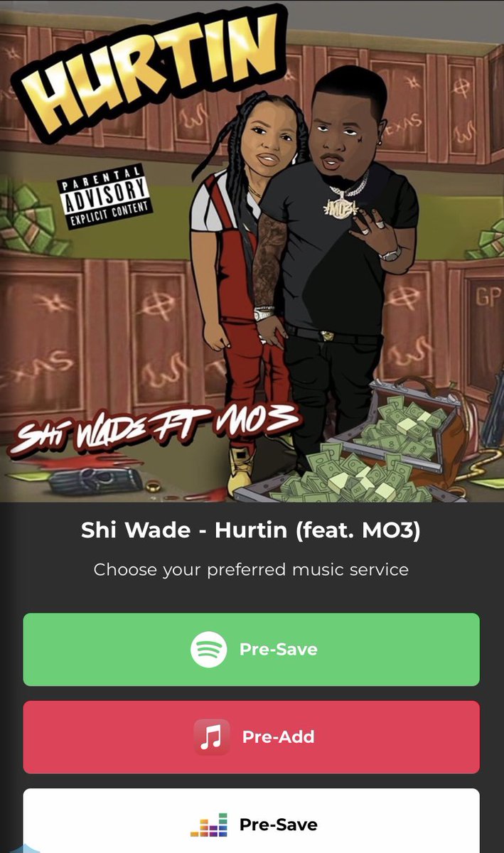 TheRealShiWade's tweet photo. Did y’all go presave shi wade and @mo3 song https://t.co/06w4fpmAhT