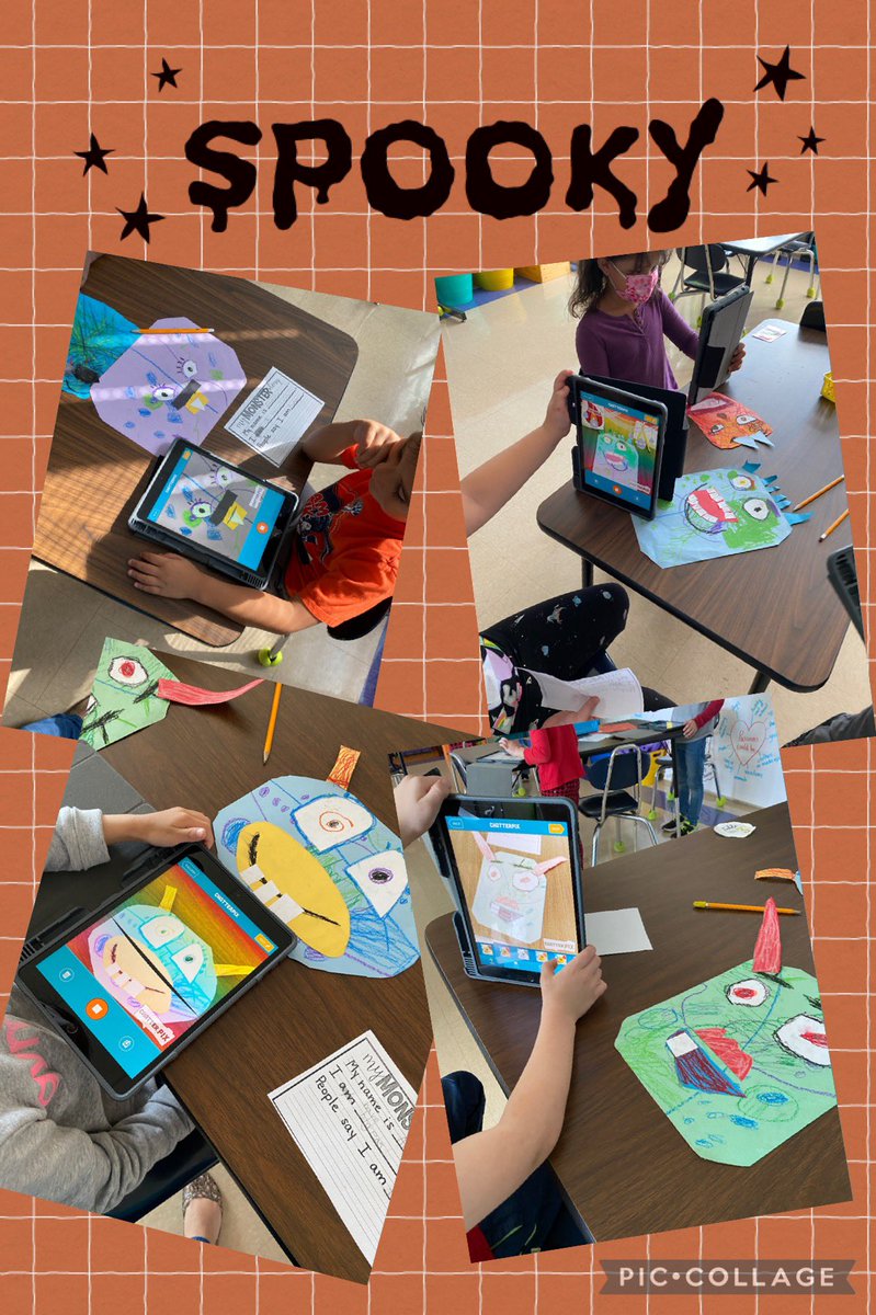 ART &amp; SPACE collaborated to make the best monsters &amp; brought them to life! #RockYourRole together💜<a href="/ParsonsArtRoom/">Amy Parsons</a> <a href="/JenniferWarden5/">Jennifer Warden</a> @RES_halexander