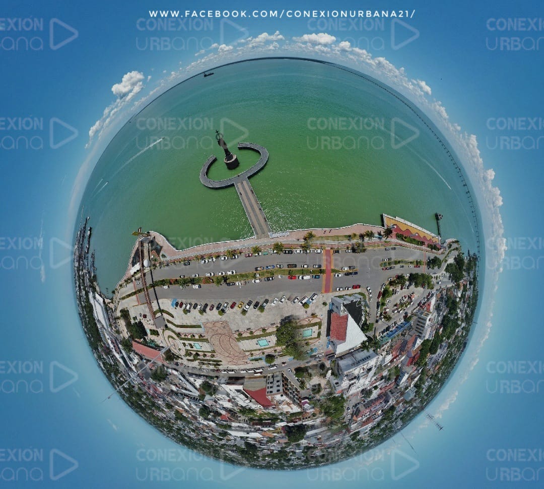 urbana_conexion's tweet photo. #ConexiónUrbana / Foto del Día / ▶️ 📸

La belleza del #Malecón del Centro y la #Stella Maris, en Ciudad del Carmen. 

Foto panorámica de 360° modo #esfera

#CiudaddelCarmen #fotodeldia #SecturCampeche https://t.co/bOyrrHBB1I