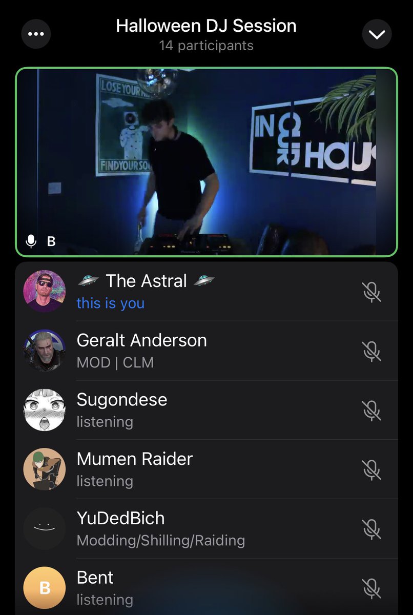 Halloween DJ Set was 🔥🔥🔥 #cosmicmusic #musicnfts