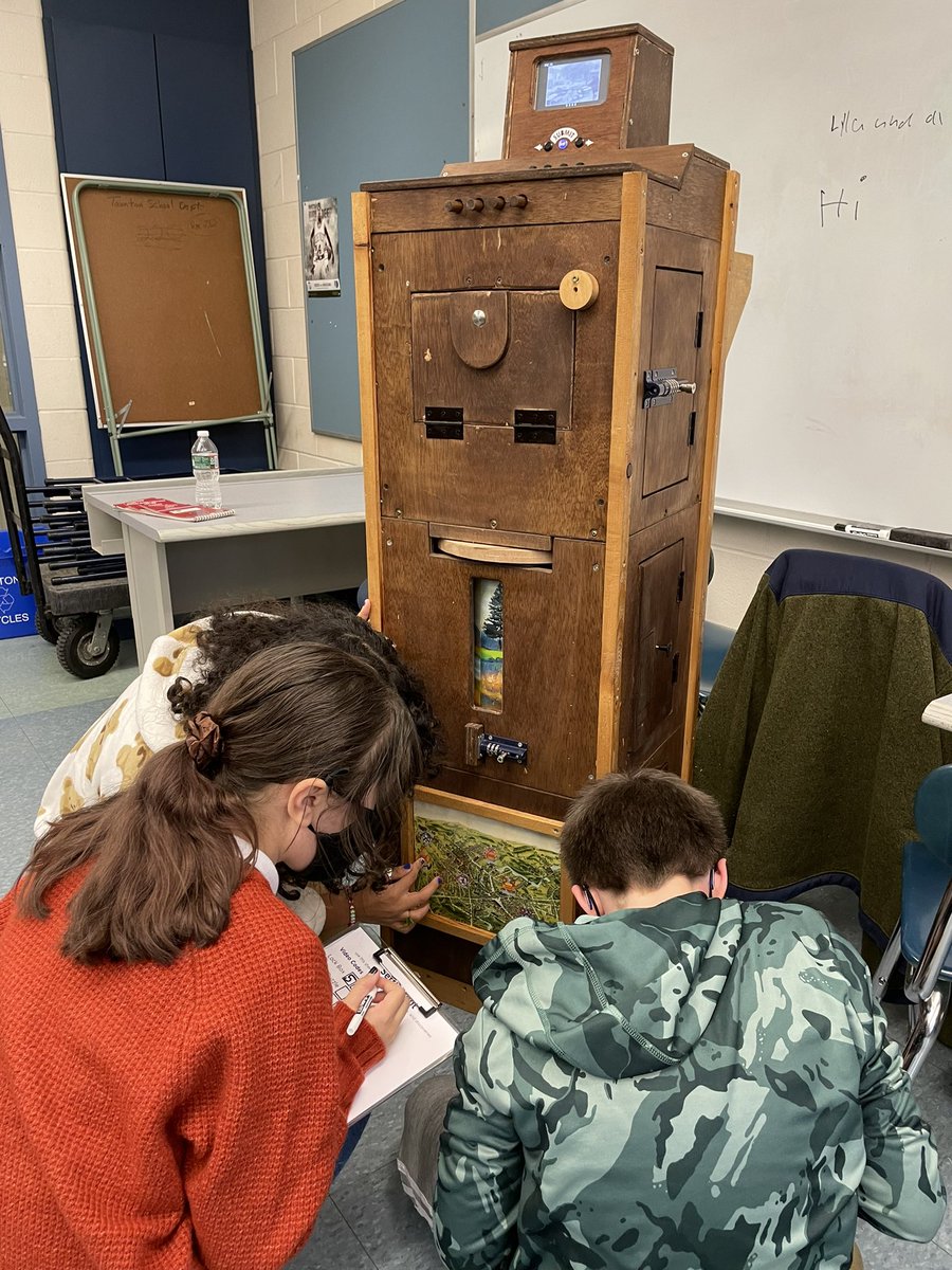 MrsCoute's tweet photo. Special Thank You to Taunton’s Old Colony Historical Museum!  Our Seventh Graders loved breaking the codes into Taunton’s rich history! @OCHM1853 @Taunton_Schools https://t.co/gm0EXhxZ2a