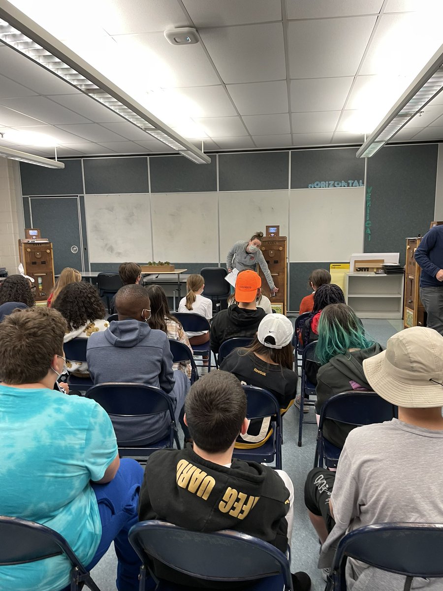 MrsCoute's tweet photo. Special Thank You to Taunton’s Old Colony Historical Museum!  Our Seventh Graders loved breaking the codes into Taunton’s rich history! @OCHM1853 @Taunton_Schools https://t.co/gm0EXhxZ2a