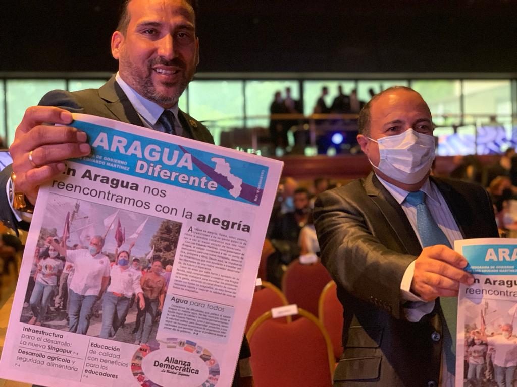 MoisesSomaza's tweet photo. #28Oct | Comenzamos nuestra Campaña  en el Estado Aragua con Nuestra Propuesta de Gobierno.

"En Aragua Nos reencontramos con Alegría"

Convertiremos a Nuestro Estado en la Nueva Singapur ,pero con la Ayuda Ciudadana este #21Nov "Vota Diferente" 

Vota por @ElCambioVE https://t.co/C7kXEWSJjr