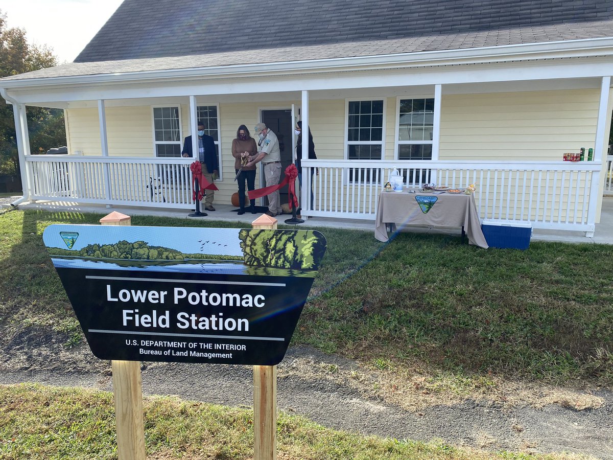 alanrowsome's tweet photo. Privileged to have joined great partners today in signing a new MOU and dedicating a new office building to the BLM Meadowood staff.  The recreation area is a true jewel in Northern VA and we’re working hard to expand it’s boundaries with new property acquisitions. https://t.co/fpEtl8S444