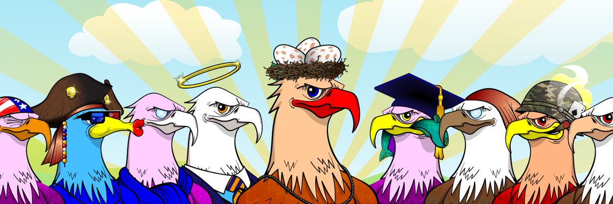Epic_Eagles's tweet photo. We have hit 6000+ followers... absolutely incredible.

From free mint to incredible volume to a diverse and healthy distribution of holders, Eagles are holding and growing!

Check our Eagle art collection here:  https://t.co/ydQFYGLz5S

#EpicEagles #EaglesUnited  #birdgang https://t.co/5c0Xklkzez