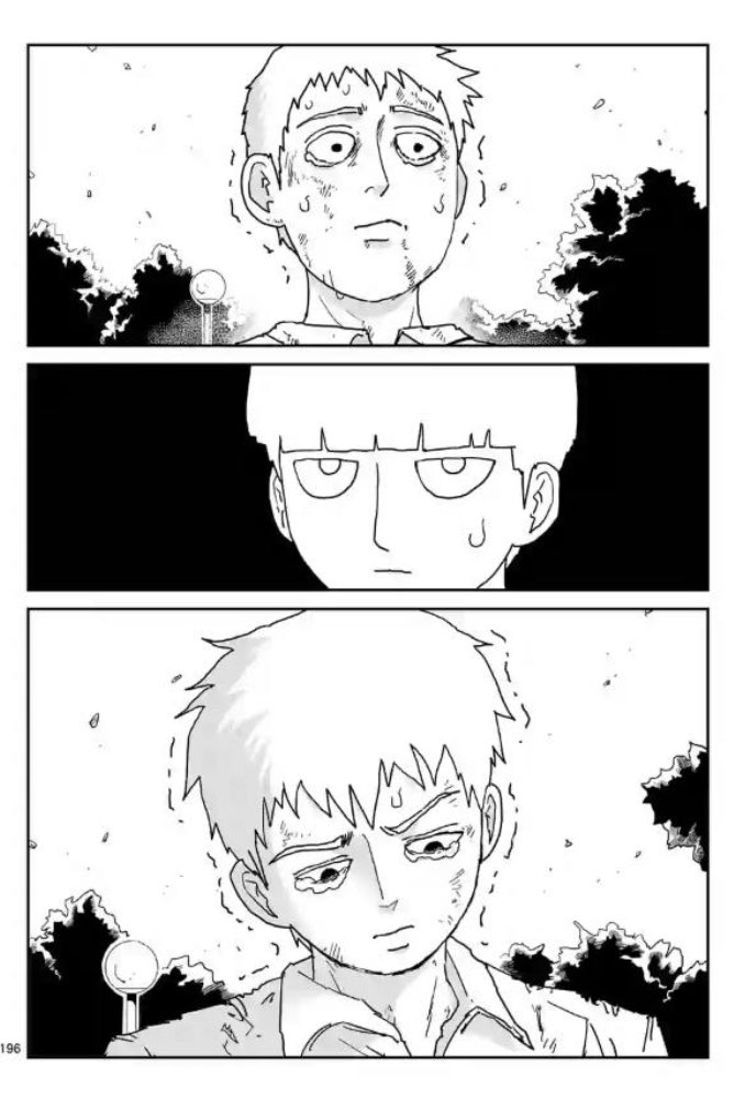 mp100 spoilers / 

i cannot wait to drown myself in my bathtub when this scene airs 