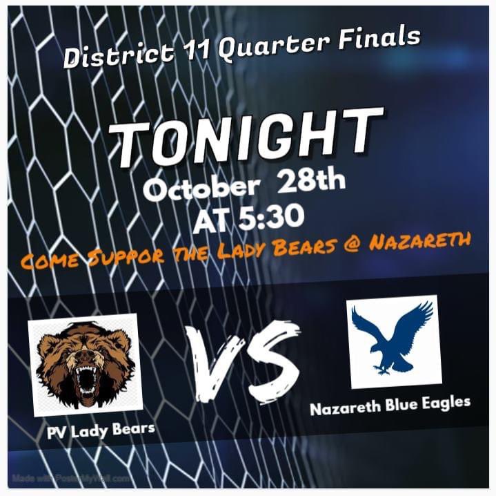 PV Lady Bears Soccer (@pvladybearssoc1) on Twitter photo 