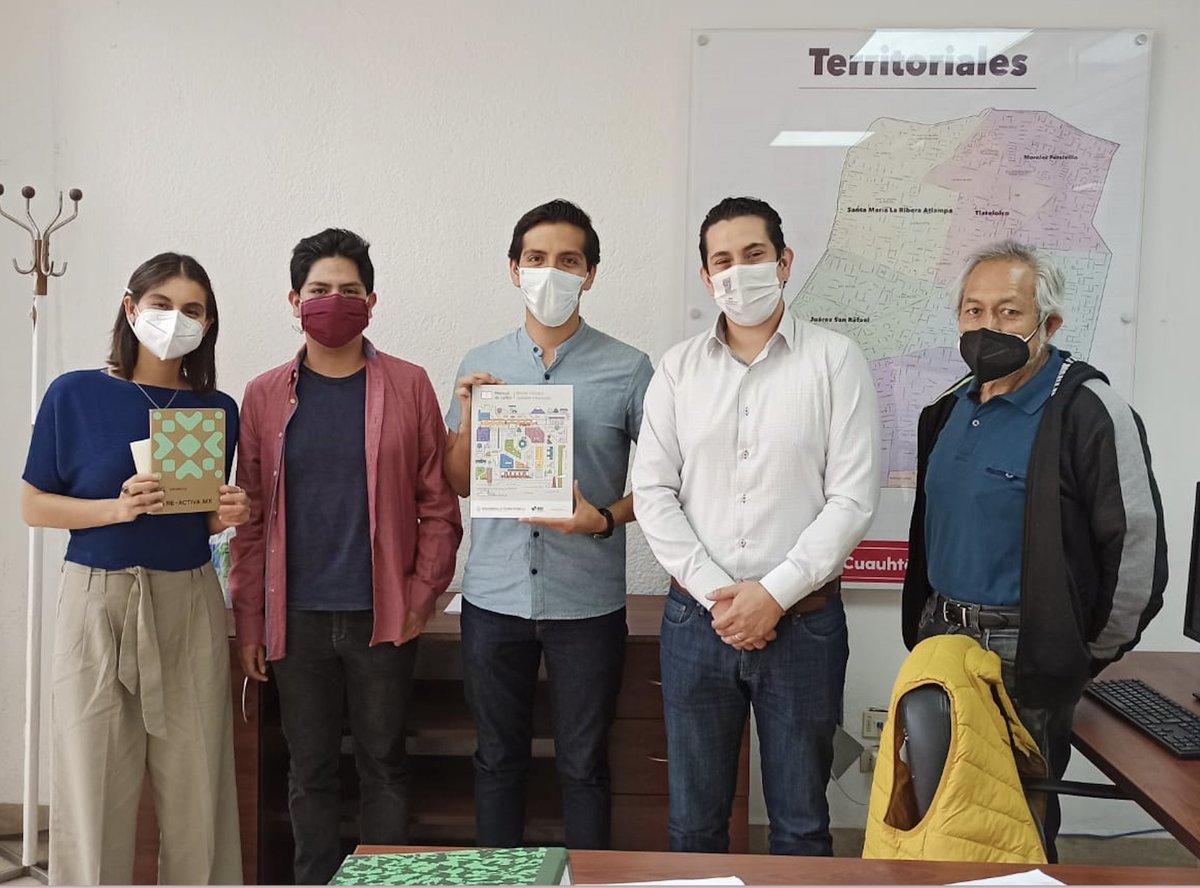 bikencity's tweet image. Los próximos años esperamos ver más 🚲 y 🚶🏽‍♀️ felices en la zona central de #CDMX. Esta semana nos reunimos con el equipo de la @AlcCuauhtemocMx, administración 2021-2024. Les entregamos un @ManualCallesMx, en extensión de nuestra colaboración constante con @Sedatu_Mx. #REACTIVAMX