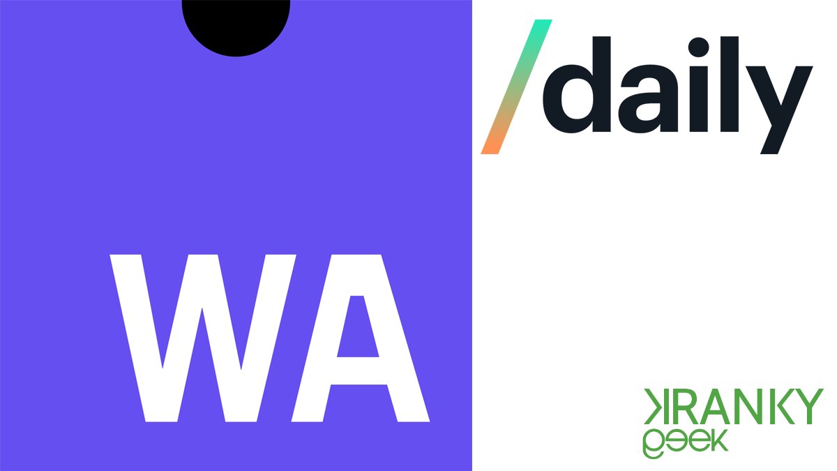 Kranky Geek #webrtc free developer event is Thursday, November 18 starting at 11:00 am, register now at buff.ly/3EoW4R8. <a href="/trydaily/">Daily</a> discusses their client-side stack using Rust and WebAssembly.