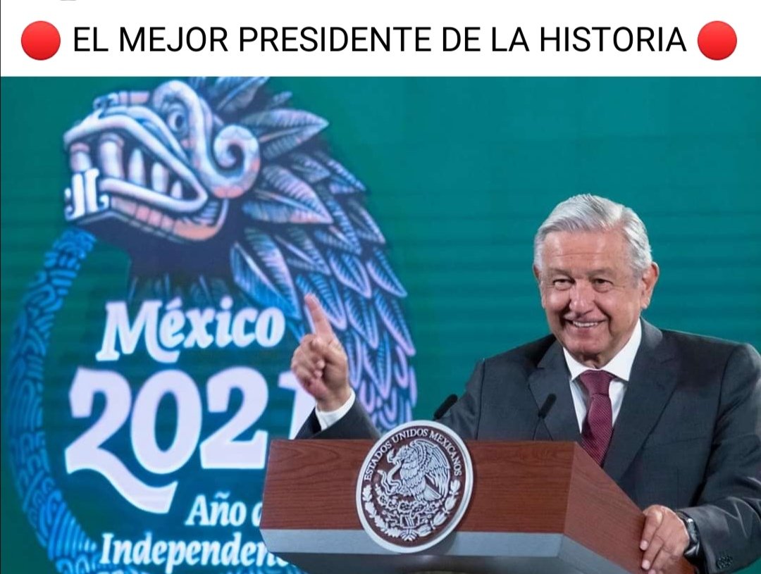alexiaislasalv's tweet photo. @Oajlalo @markarloff @entidad4t @LuisRam87924796 @Meztli1_ @laadelita3 @LopSusej @SoyYoLetizia @more70mart @lorenzocoronar @CaniBasut @Chairo03A @Charr0Mx @Consuelolvare11 @Claudiashein @DIVALUSTAR @DIDIQueen4t @LaraGue6 @sirenaramos @herreragonzalo3 @Bere543210 @ofegdl @Antonio10146 @makdavicho1974 @amlolujo @SOLECITORMZ @lopezobrador_ @RoxxLo3 @RoanaBuenavent1 @capichi2020 @violetamg10078 @PoncePichardo @Javier63157298 @RgcRu @RubenCharvel @joecorvette67 @Oli033 @chioreya @Dama4T @Mike_Oviedo @gallagher2120 @osogrislymx @ElAmargo8 @_frankyjalisco_ @vazquez_tess @Tia_Jacinta_C @TlacatecolotlMX Hola! Orozco 🇲🇽 Amigó gracias! por Mención! Saludos con  gusto 
Saludarlos! a todos y apoyando! A nuestro querido presidente! (Suscribo)
    ¡¡   AMLO SE QUEDA  !! 🇲🇽

#EsUnHonorEstarConLa4TDeAmlo 

     ¡¡  AMLO SE QUEDA  !! 🇲🇽 https://t.co/7LS2QtCw8J