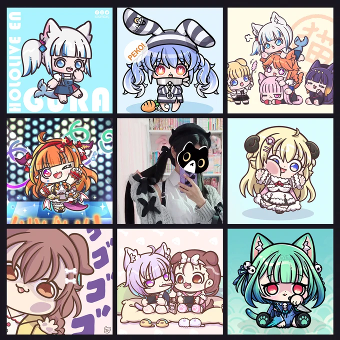 YABAI... Too much CHIBI 

#InternationalArtistDay #Internationalartistday2021 