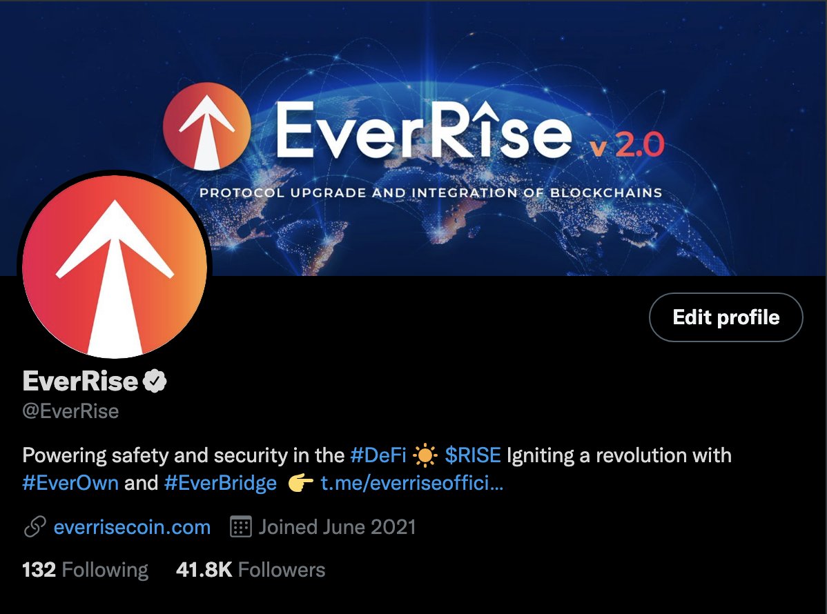 EverRise's tweet photo. Did someone say #verified? 🔥🔥🔥 https://t.co/fSBgkZ69nX
