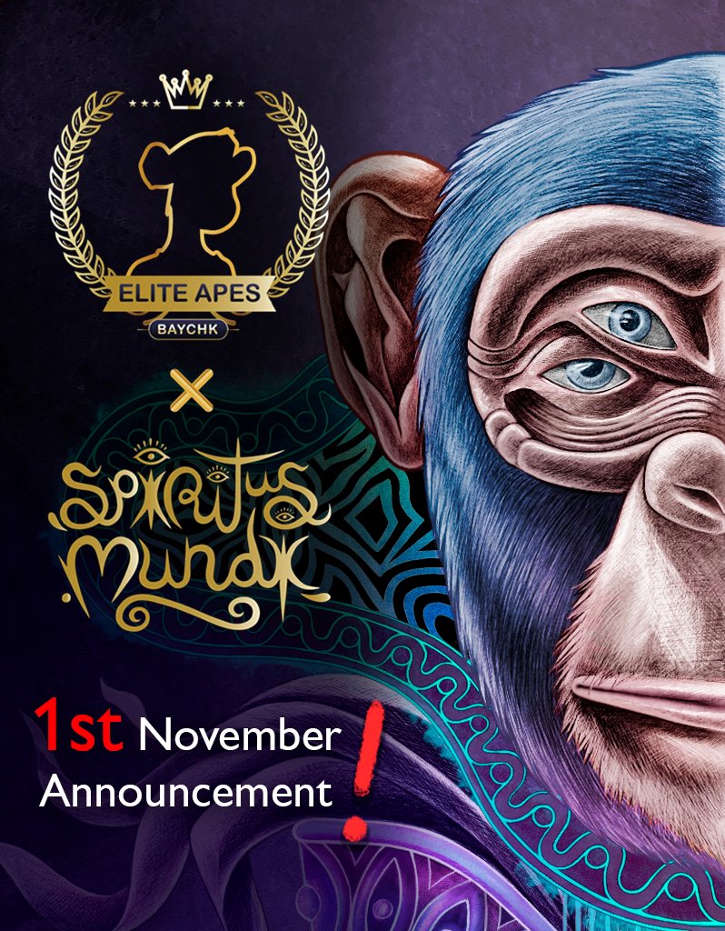 SpiritusMundith's tweet photo. Working on the last details... Im very excited with this proyect, very exquisite work will be release. On the 1st of November I will be giving details about the collection. See You soon! @EliteApesHK
 @BoredApeGazette
  @Jason_EliteApes
 @BoredApeYC https://t.co/YPo7BH0vd7