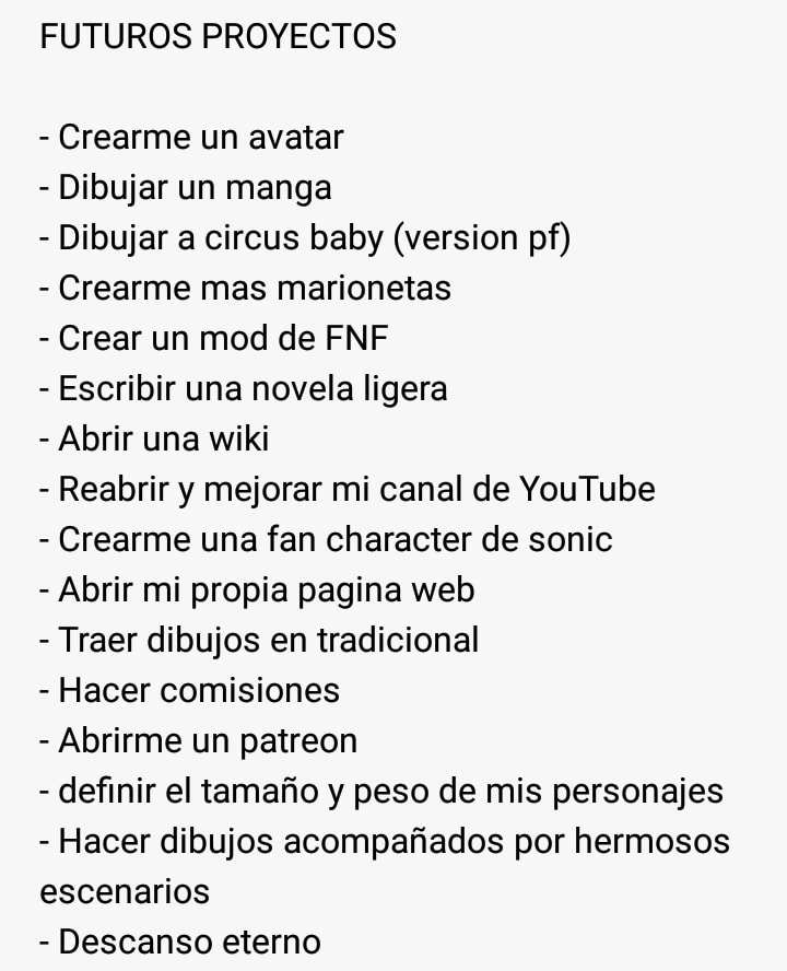 Mothrive_01's tweet photo. Estos son algunos proyectos que tengo planeado hacer para un futuro, hay que aclarar que el del avatar ya lo hice.
#EdinCat https://t.co/5oYQqgwile
