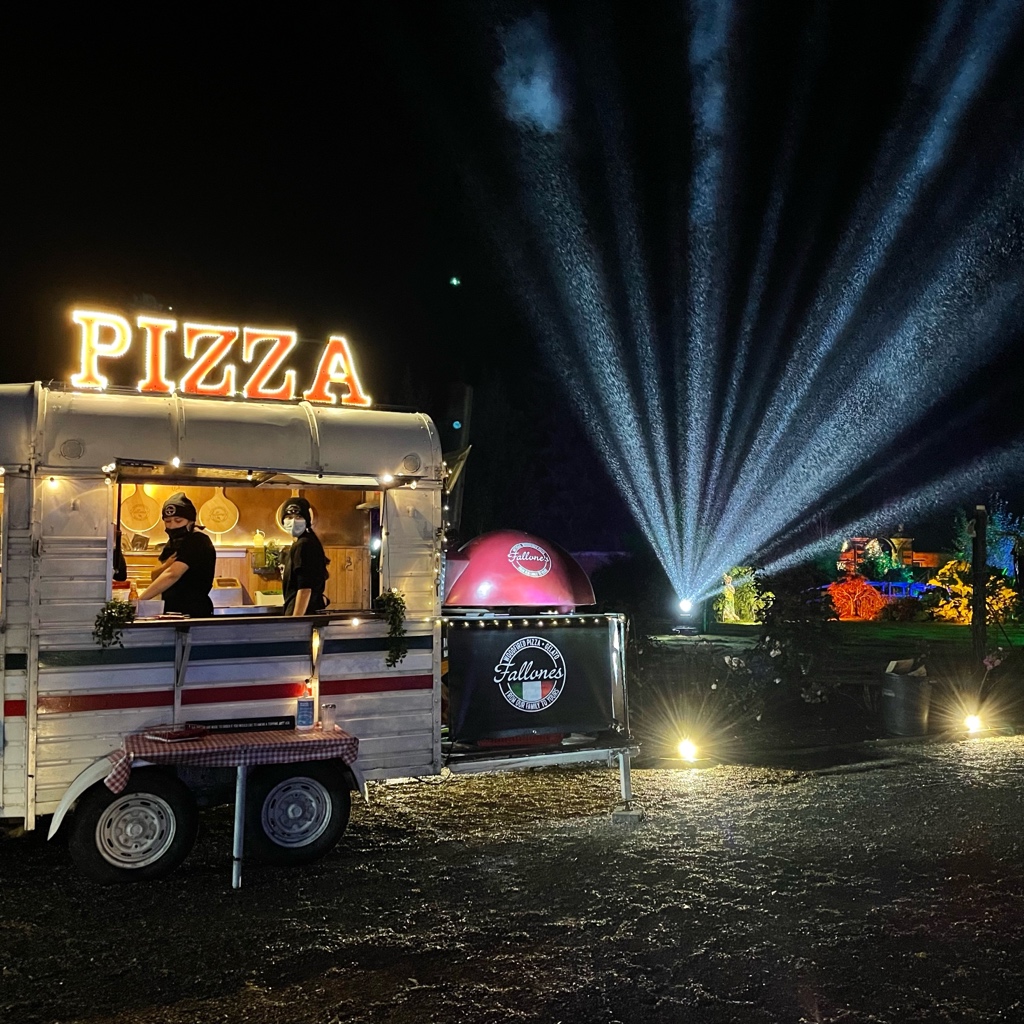 FallonesPizzas's tweet image. What a fantastic start to the @GlamisCastle Trail of Tales this evening. The weather held and the whole place looked magical. We’ll be here for the next 10 nights serving freshly made woodfired pizza. See the Glamis castle page for ticket info.