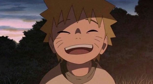 Naruto sorrindo ♡ clássico