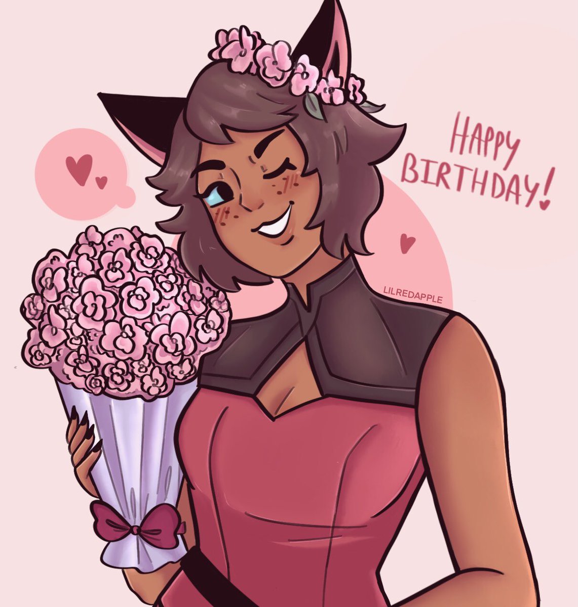 lilredapples's tweet photo. It’s her day !!!!! #catra #shera #spop https://t.co/O7Gc3Bd71N
