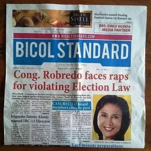ilda_talk's tweet photo. Leni’s corrupt past is haunting her! Don’t vote for a corrupt politician like Leni who encourages people to become corrupt as well! https://t.co/NptRQZxs3R