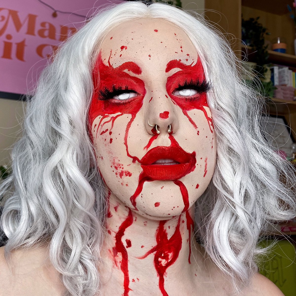 aimeeSmakeup's tweet photo. @Spectrumbrushes @Spectrumbrushes #glamoween https://t.co/wJrT03ngij