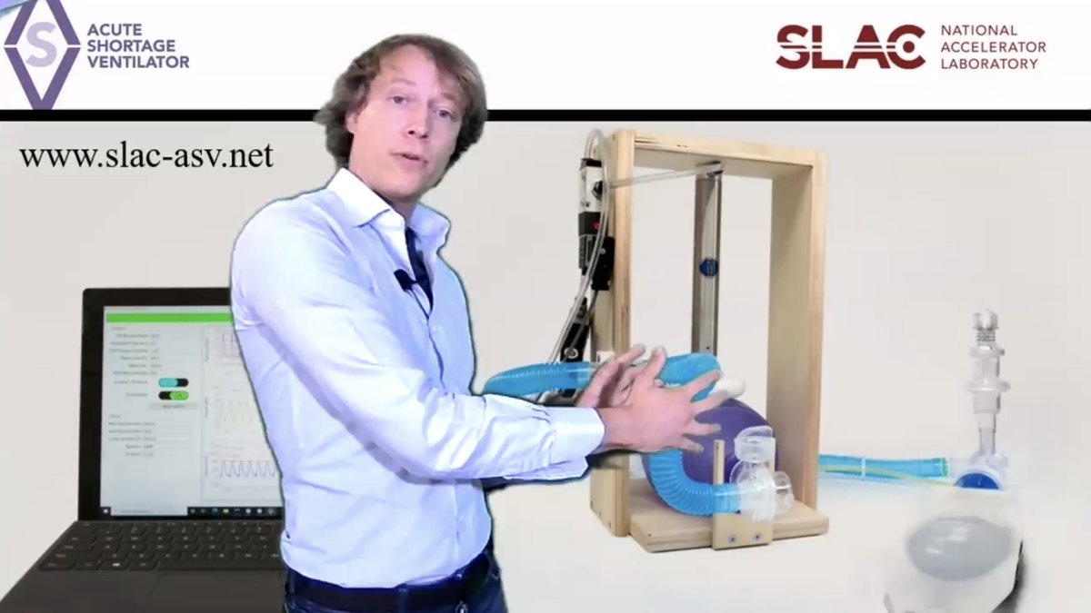 BerkeleyPostdoc's tweet photo. #BayAreaSLAM2021 Sander Breur @SanderBreur from @SLAClab presents "Building ventilators and stepping out of our comfort zone" https://t.co/JzmkscJirl