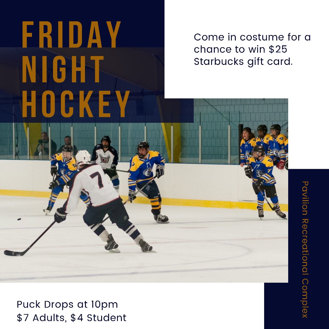 Your Warriors are facing off against the Ft Mill Ice Jackets tomorrow at the Pavilion. 10pm, $7 adult &amp; $4 students
Celebrate Halloween, come in costume for a chance to win a $25 Starbucks gift card 
#greenvillehockey #greenvillestrong #BeARoadWarrior #BleedBlue #highschoolhockey