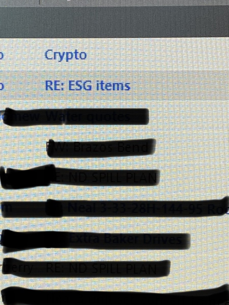 Top two emails in the box describe the last 6 months for operators pretty accurately