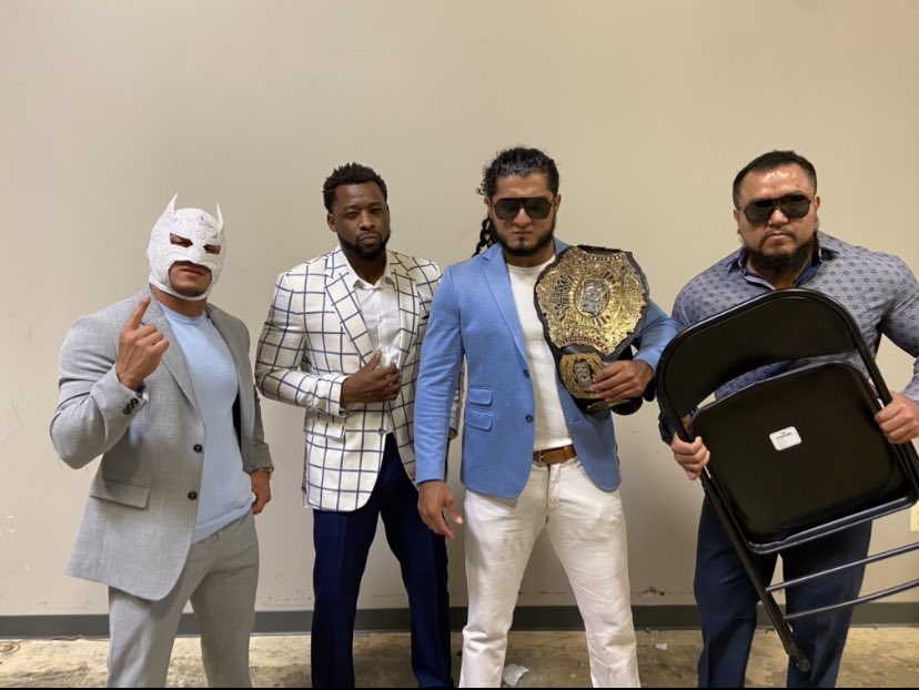 rushtoroblanco's tweet photo. having been the face of the company for a long time and becoming a full champion twice, once again thank you very much and I wish at some point to return home.@ringofhonor 
#LafaccionIngobernable
@KennyKingPb2 
@dragonlee95 
#BestiaDelRing
#ToroBlancoRush
#Ingobernablemayor https://t.co/8pmWJ1UNM2