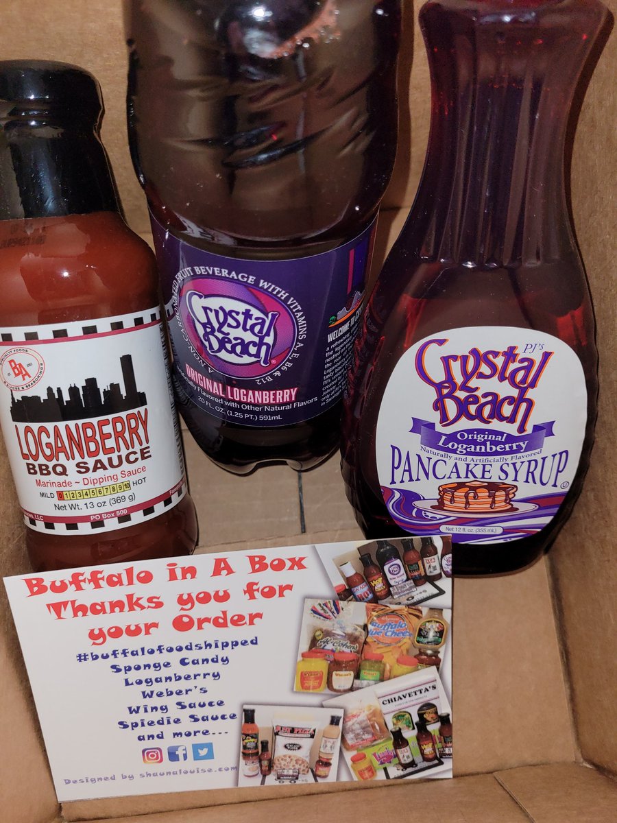 BuffaloInABox's tweet photo. #HeyNow
What Cant you Cook W/ #Loganberry
https://t.co/MaLsFizt9i
#BuffaloFoodShipped
#FoodPorn #CarePackage's https://t.co/nKLy6L85th